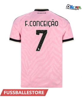 Günstige Juventus Francisco Conceicao #7 Auswärtstrikot 2026-27 Kurzarm